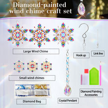 Lade das Bild in den Galerie-Viewer, Mandala - Sonnenfänger Fensterhänger Diamant-Windspiel
