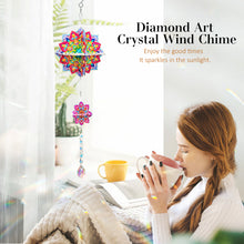 Lade das Bild in den Galerie-Viewer, Mandala - Sonnenfänger Fensterhänger Diamant-Windspiel
