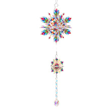 Lade das Bild in den Galerie-Viewer, Mandala - Sonnenfänger Fensterhänger Diamant-Windspiel