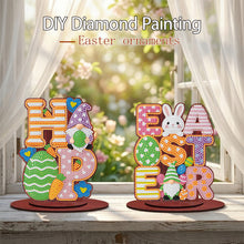 Lade das Bild in den Galerie-Viewer, 2 Stk./Set Ostern - Einseitig - Acryl-Diamant-Tischornament
