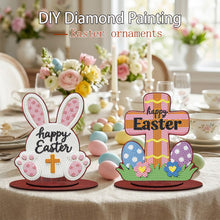 Lade das Bild in den Galerie-Viewer, 2 Stk./Set Ostern - Einseitig - Acryl-Diamant-Tischornament