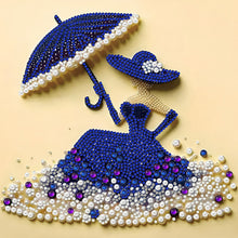 Lade das Bild in den Galerie-Viewer, Elegant Skirt Beauty-Partial Special Diamond Painting-30x30cm