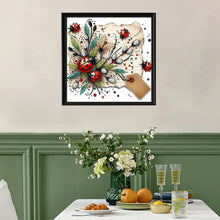 Lade das Bild in den Galerie-Viewer, Dragonfly-Partial Special Diamond Painting-30x30cm
