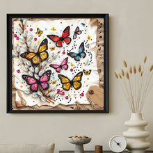 Lade das Bild in den Galerie-Viewer, Dragonfly-Partial Special Diamond Painting-30x30cm