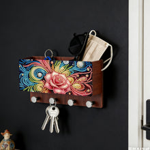 Lade das Bild in den Galerie-Viewer, Blumen und Vögel - Diamantkunst-Wandhaken