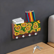 Lade das Bild in den Galerie-Viewer, Blumen und Vögel - Diamantkunst-Wandhaken