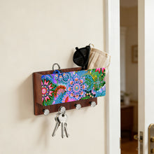 Lade das Bild in den Galerie-Viewer, Blumen und Vögel - Diamantkunst-Wandhaken