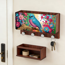 Lade das Bild in den Galerie-Viewer, Blumen und Vögel - Diamantkunst-Wandhaken