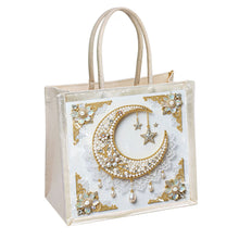 Lade das Bild in den Galerie-Viewer, Goldenes Mandala - Diamant-Umhängetasche mit Kette