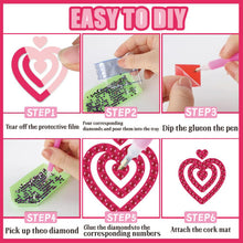 Lade das Bild in den Galerie-Viewer, 12 Paar Niedliche Cartoon Ohrringe - DIY Diamant Painting Ohrringe Set