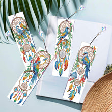 Lade das Bild in den Galerie-Viewer, 4 Stk./Set Gelbe Blumen und Pferd - Diamant-Lesezeichen