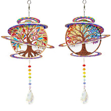 Lade das Bild in den Galerie-Viewer, 2 Stk./Set Kolibris und Schmetterlinge - Sonnenfänger Fensterhänger Diamant-Windspiel