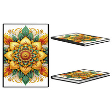 Lade das Bild in den Galerie-Viewer, Mandala - DIY Diamant Painting Notizbuch 50 Seiten