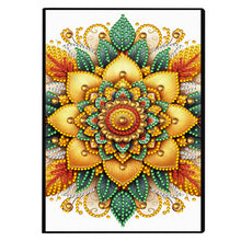 Lade das Bild in den Galerie-Viewer, Mandala - DIY Diamant Painting Notizbuch 50 Seiten