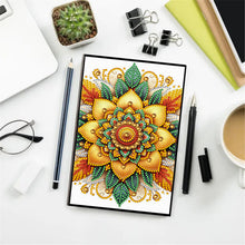 Lade das Bild in den Galerie-Viewer, Mandala - DIY Diamant Painting Notizbuch 50 Seiten