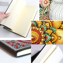 Lade das Bild in den Galerie-Viewer, Mandala - DIY Diamant Painting Notizbuch 50 Seiten