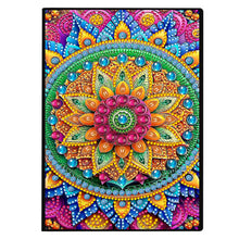Lade das Bild in den Galerie-Viewer, Mandala - DIY Diamant Painting Notizbuch 50 Seiten