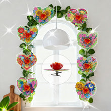 Lade das Bild in den Galerie-Viewer, 8 Stk./Set Libelle - Diamant-Kerzenhalter - Diamant-Tischornament