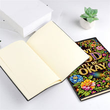 Lade das Bild in den Galerie-Viewer, Schmetterlinge und Rosen - DIY Diamant Painting Notizbuch 50 Seiten