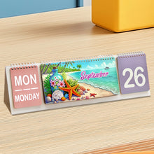 Lade das Bild in den Galerie-Viewer, Blume - Diamant-Papier-Tischkalender