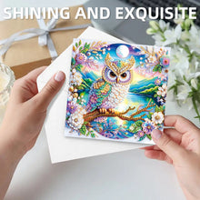 Lade das Bild in den Galerie-Viewer, 6 Stk./Set Blumenstrauß - Diamant-Grußkarten