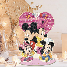 Lade das Bild in den Galerie-Viewer, DIY Mickey Minnie-Diamond Painting Ornamente
