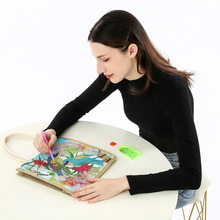Lade das Bild in den Galerie-Viewer, Wiederverwendbare Einkaufshandtasche aus Leinen Craft Bag