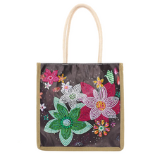 Lade das Bild in den Galerie-Viewer, Wiederverwendbare Einkaufshandtasche aus Leinen Craft Bag