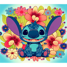 Lade das Bild in den Galerie-Viewer, Stitch- Voll Round Diamond Painting 40*35cm