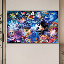 Lade das Bild in den Galerie-Viewer, Disney - Voller Diamond painting 80 * 50 cm