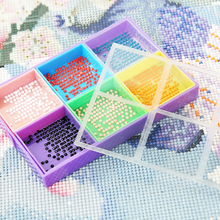 Lade das Bild in den Galerie-Viewer, Diamond Painting Perlenaufbewahrung mit Abdeckung Organizer