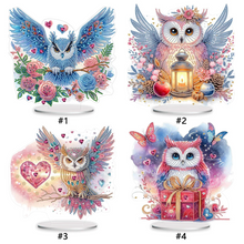 Lade das Bild in den Galerie-Viewer, Eule Acryl - DIY Bastelornament