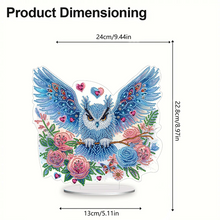 Lade das Bild in den Galerie-Viewer, Eule Acryl - DIY Bastelornament
