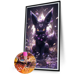 Pokemon Eevee -  Diamond Painting - 30*55cm