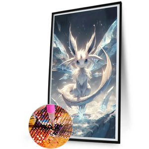 Pokemon Eevee -  Diamond Painting - 30*55cm
