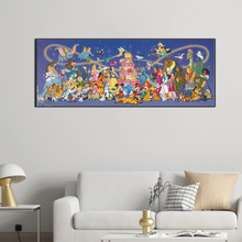 Lade das Bild in den Galerie-Viewer, (Große Größe) Disney-Figuren – Voll rund Diamond Painting 80*30
