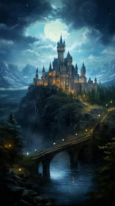 Harry potter-Hogwarts -Diamond Painting- 40*70