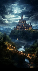 Harry potter-Hogwarts -Diamond Painting- 40*70