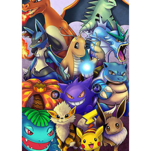 Lade das Bild in den Galerie-Viewer, (Große Größe) Pokemon- Diamond painting 30*40cm/40*50