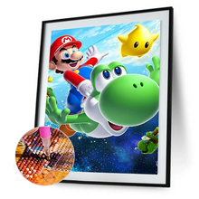 Lade das Bild in den Galerie-Viewer, (Große Größe) Mario- Diamond painting 30*40cm/40*50
