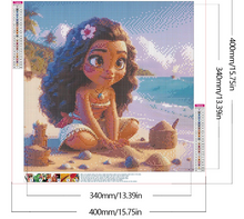 Lade das Bild in den Galerie-Viewer, (Mehrere Stile) Prinzessin Disney Voll Diamond Painting 40*40