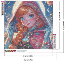 Lade das Bild in den Galerie-Viewer, (Mehrere Stile) Prinzessin Disney Voll Diamond Painting 40*40