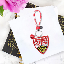 Lade das Bild in den Galerie-Viewer, 1pcs VfB Stuttgart doppelseitig - 5D DIY Schlüsselanhänger