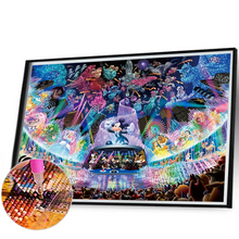 Lade das Bild in den Galerie-Viewer, Disney-voll Diamond painting 80*50CM