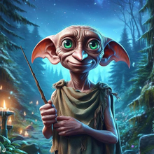 Lade das Bild in den Galerie-Viewer, (Mehrere Stile) Harry Potter Dobby -Diamond painting