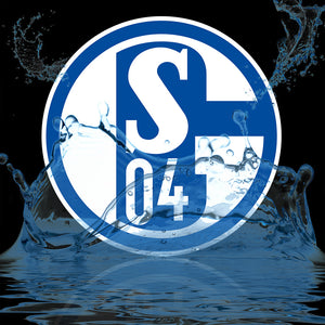Schalke 04 - Rund Diamant Malerei - 40*40CM