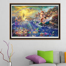 Lade das Bild in den Galerie-Viewer, Disney Prinzessin - Voll Diamond Painting 30x40cm