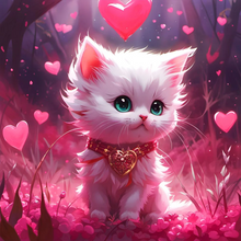 Lade das Bild in den Galerie-Viewer, Cat -Diamond painting 30*30