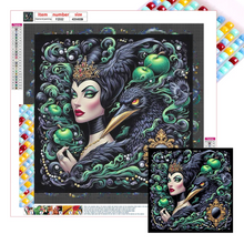 Lade das Bild in den Galerie-Viewer, Maleficent-Voll Diamond Painting-40x40cm