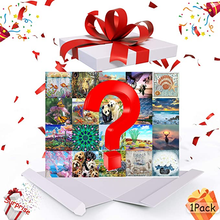 Lade das Bild in den Galerie-Viewer, Große Größe willkürlich Diamond Painting Gift Box 40*70cm/50*80cm/40*80cm